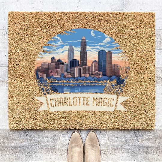Charlotte North Carolina USA America United States Coir Doormats