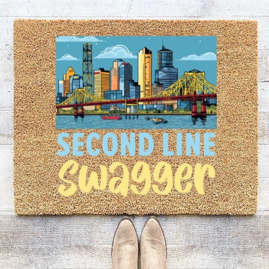 New Orleans Louisiana USA America United States Coir Doormats