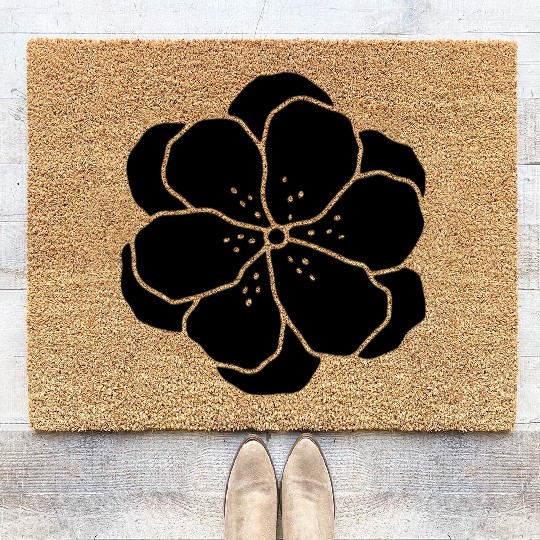 Hibiscus Coir Doormats