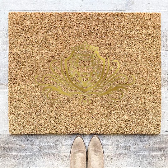 Angry Lion King Coir Doormats