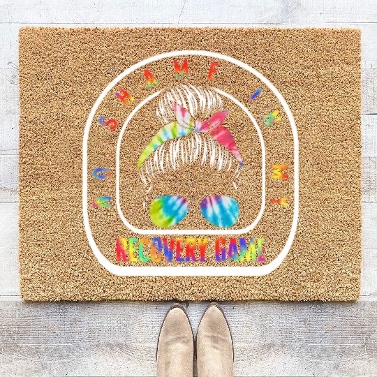 Sobriety Coir Doormats, No Shame In My Recovery Game