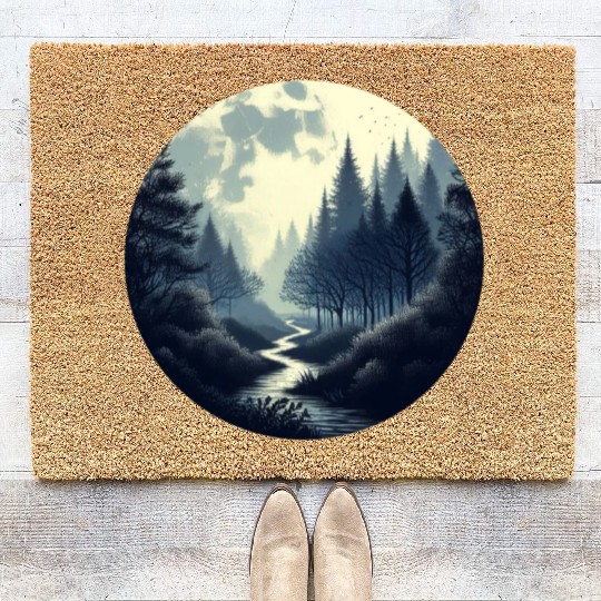 Enchanted Forest - Great Christmas Gift! Coir Doormats