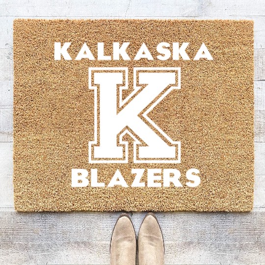 Kalkaska Blazers K - White Coir Doormats