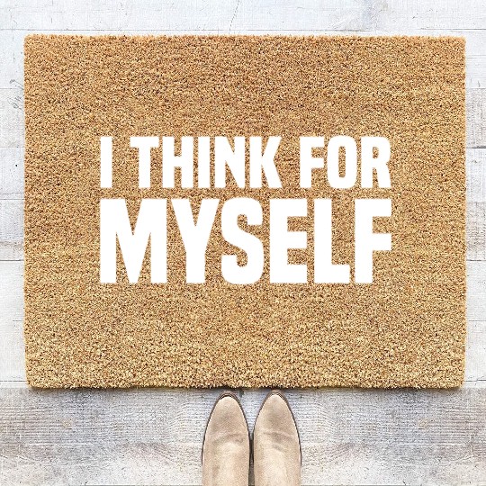 atheism skeptics atheists atheist science Coir Doormats