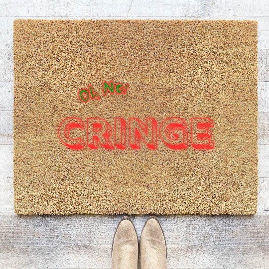 Cringe 2 Coir Doormats