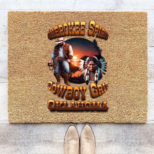 Cherokee Spirit, Cowboy Grit: Oklahoma Coir Doormats