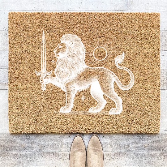 Shir o Khorshid - Persian (iran) design Coir Doormats