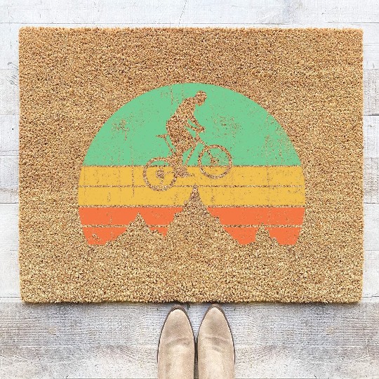 Mountain Bike Downhill Vintage MTB Coir Doormats