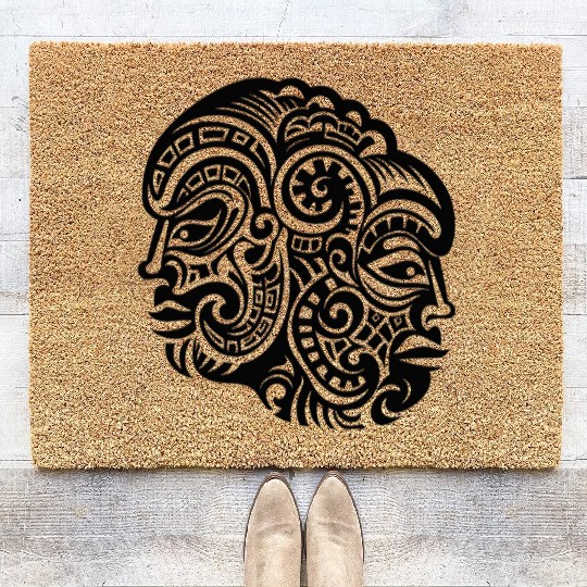 New Zealand's Ink Legacy: Maori Tattoo Wonders Coir Doormats