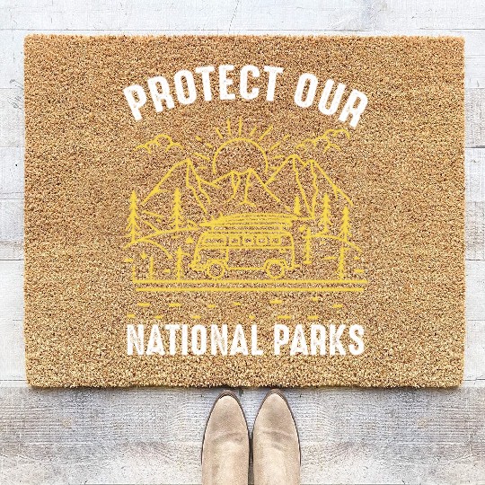 Environment protect national parks Coir Doormats