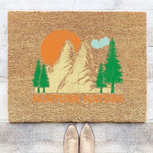 Environment nurture nature Coir Doormats