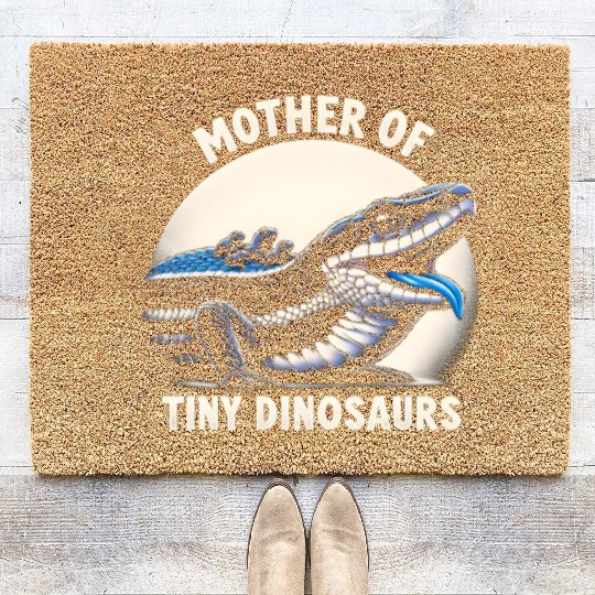 Lizard Collector Reptile Lover Blue Tongue Skink Coir Doormats