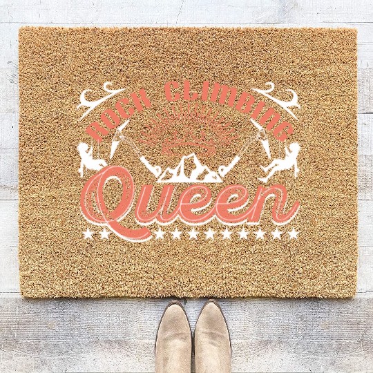 Rock Climbing Queen Coir Doormats