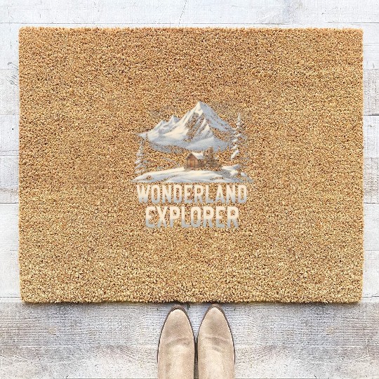 Winter Wonderland Explorer Coir Doormats