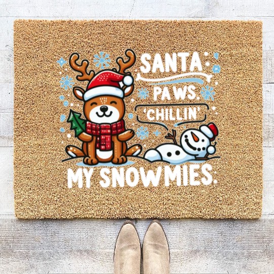 Winter Wonderland Embrace the Magic Coir Doormats