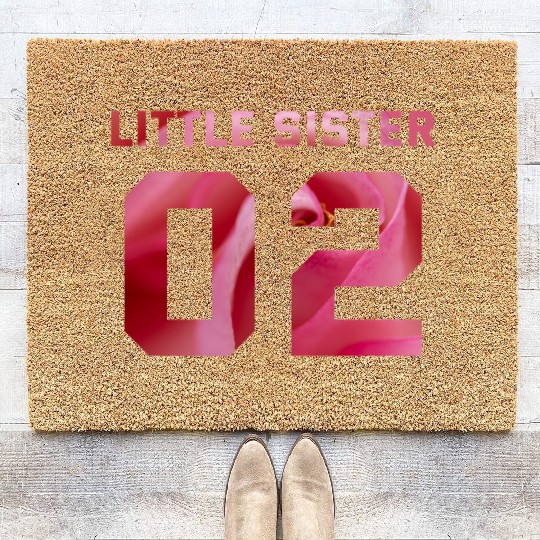 LITTLE SISTER 02 Coir Doormats
