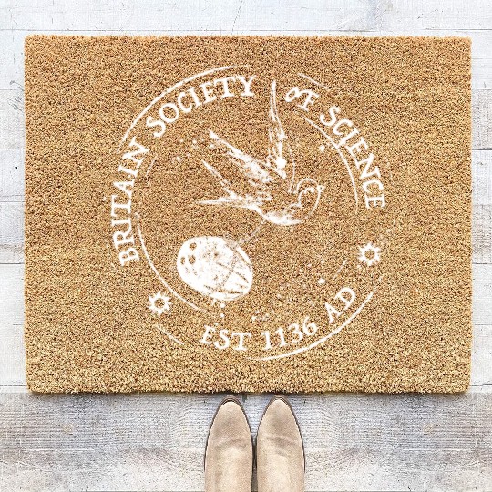 Holy Grail - Britain Society of Science Coir Doormats