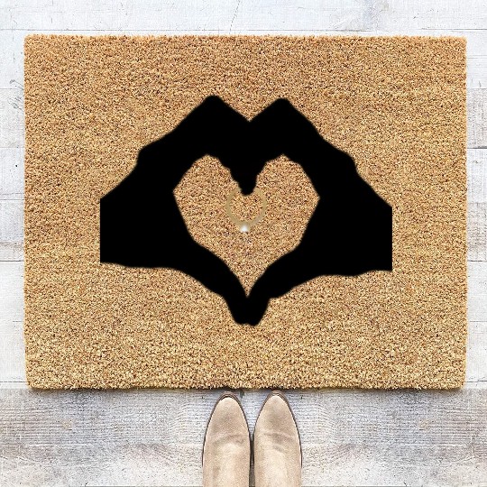 Love Captured: Embrace Forever with Our Engagement Coir Doormats