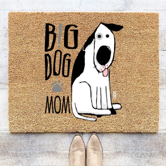 Big Dog Mom Coir Doormats