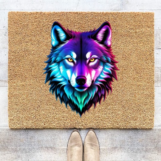 Alpha Wolf Coir Doormats