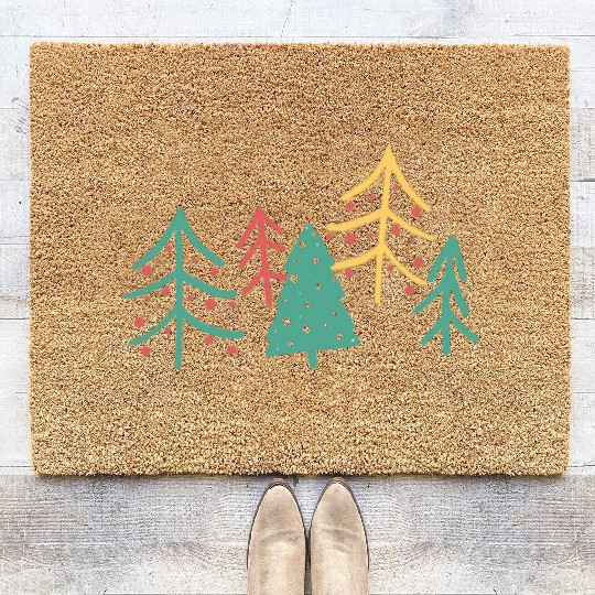 CHRISTMAS TREE Coir Doormats