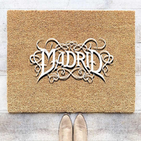Madrid Metalheads - Madrid Spain Metal Music Coir Doormats