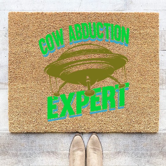 Alien, Aliens, UFO, UAP, Space Unknown Flight Coir Doormats