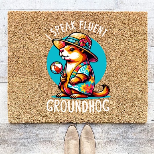 Groundhog Day 2024 Enthusiast February 2nd Coir Doormats