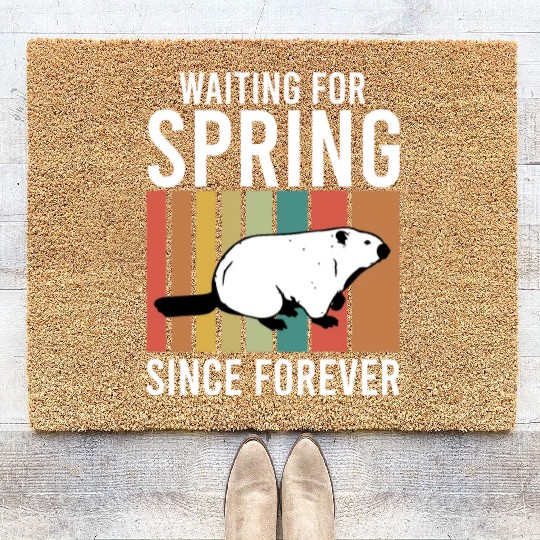 Groundhog Day 2024 Enthusiast February 2nd Coir Doormats