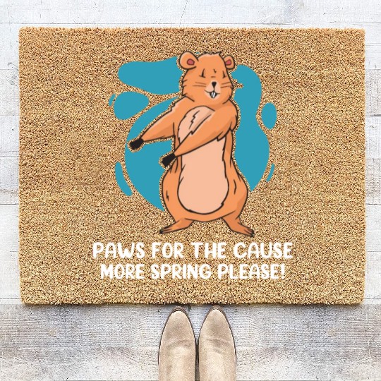 Groundhog Day 2024 Enthusiast February 2nd Coir Doormats