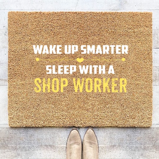 Wake Up Smarter Sleep With A SHOP WORKER Coir Doormats