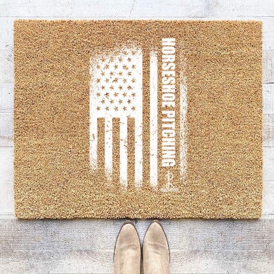 Horseshoe Pitcher Coir Doormats