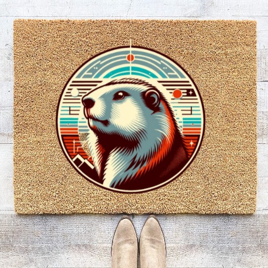 Groundhog Day 2024 Enthusiast February 2nd Coir Doormats