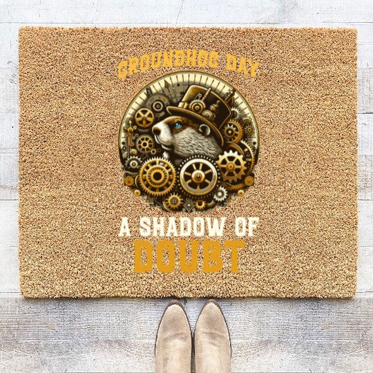 Groundhog Day 2024 Enthusiast February 2nd Coir Doormats