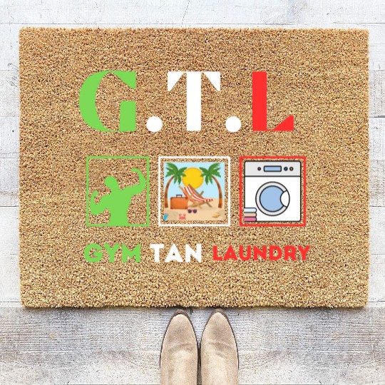 Design sans titre 6 Gym Tan Laundry GTL New Jersey Coir Doormats