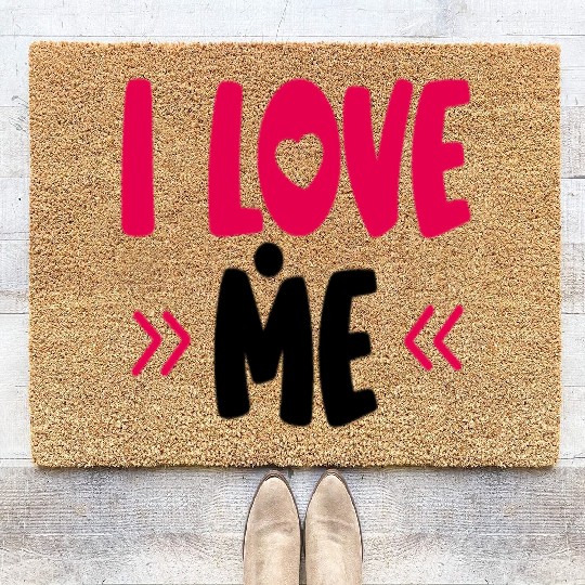 I Love Me Coir Doormats