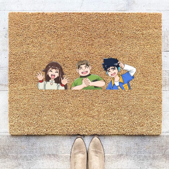 We are family Coir Doormats