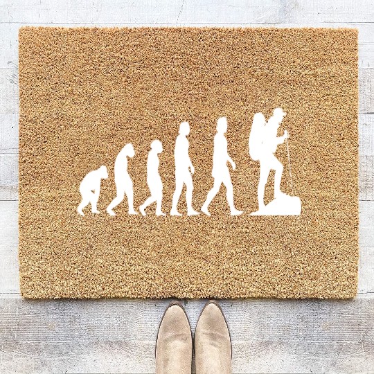 Hiking Evolution | Mountaineer | Wanderlust Coir Doormats