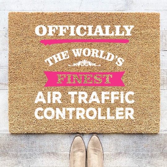 The World's Finest Air Traffic Controller Coir Doormats