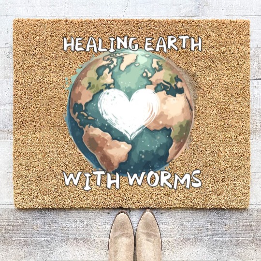Worm Farming Earthworm Gardener Vermiculture Coir Doormats