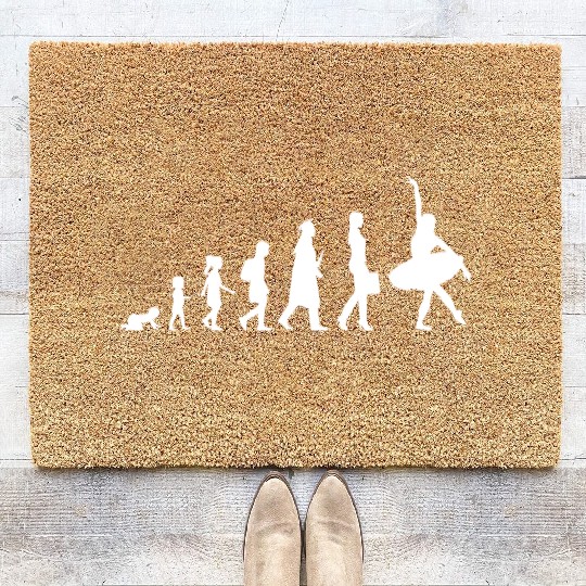 Kid to Ballerina Evolution Coir Doormats