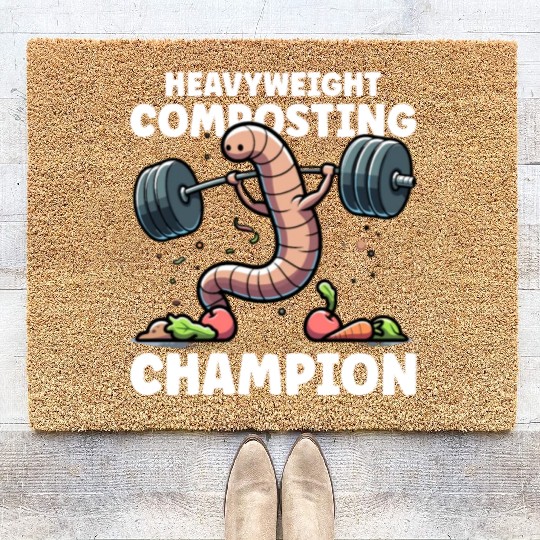 Worm Farming Earthworm Gardener Vermiculture Coir Doormats