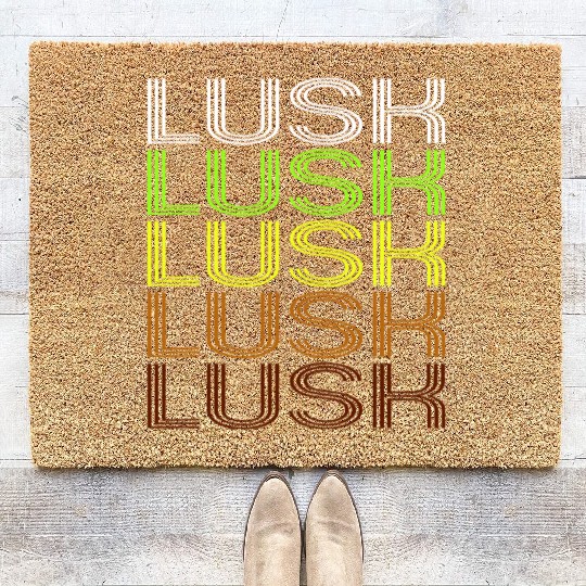 Lusk, WY | Vintage Style Wyoming Coir Doormats