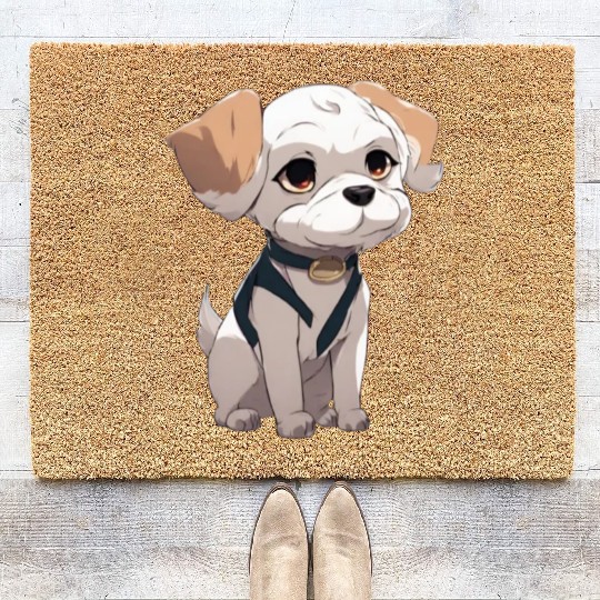 "Golden Retriever Devotion: Embracing Loyalty Coir Doormats