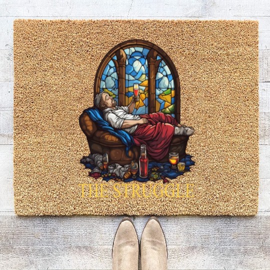 Sip & Sit Comedy: The Struggle Chronicles Coir Doormats