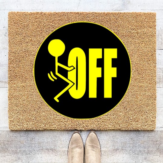 F Off ©WhiteTigerLLC.Com LIKE US ON FACEBOOK Coir Doormats