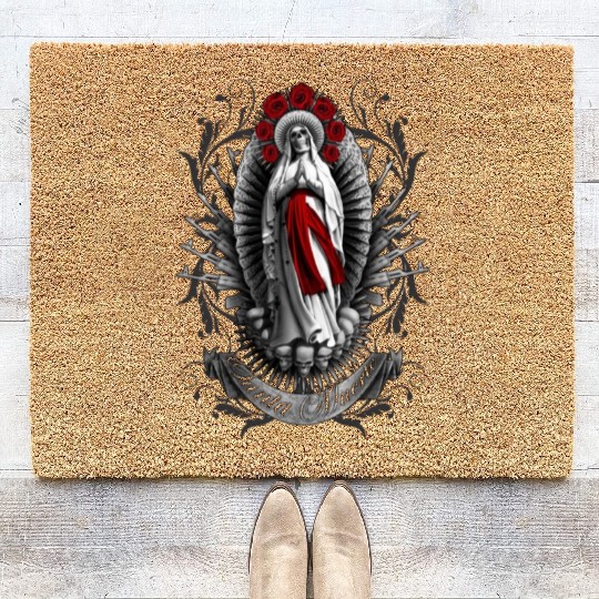Santa Muerte, Devoción, Altar, Rituales, Oración, Coir Doormats