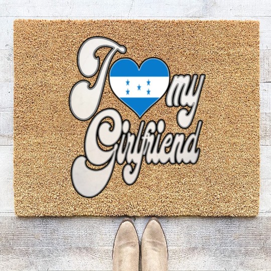 HondurasI Love My Honduran Girlfriend Coir Doormats