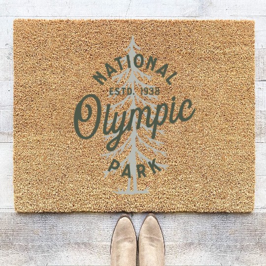 Olympic National Park Coir Doormats