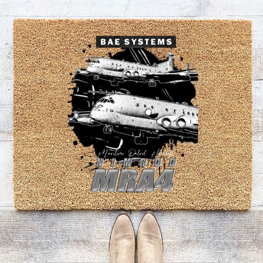 BAE Systems Nimrod MRA4 Maritime Patrol Aircraft Coir Doormats
